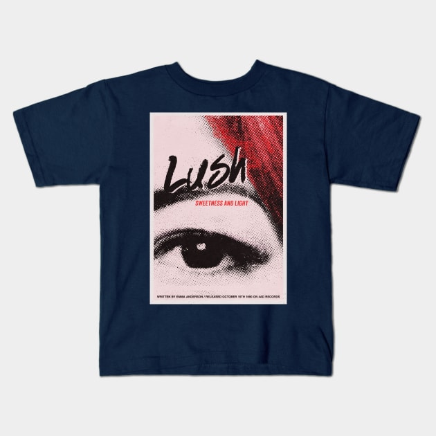 Sweetness & Light Kids T-Shirt by universal_collage